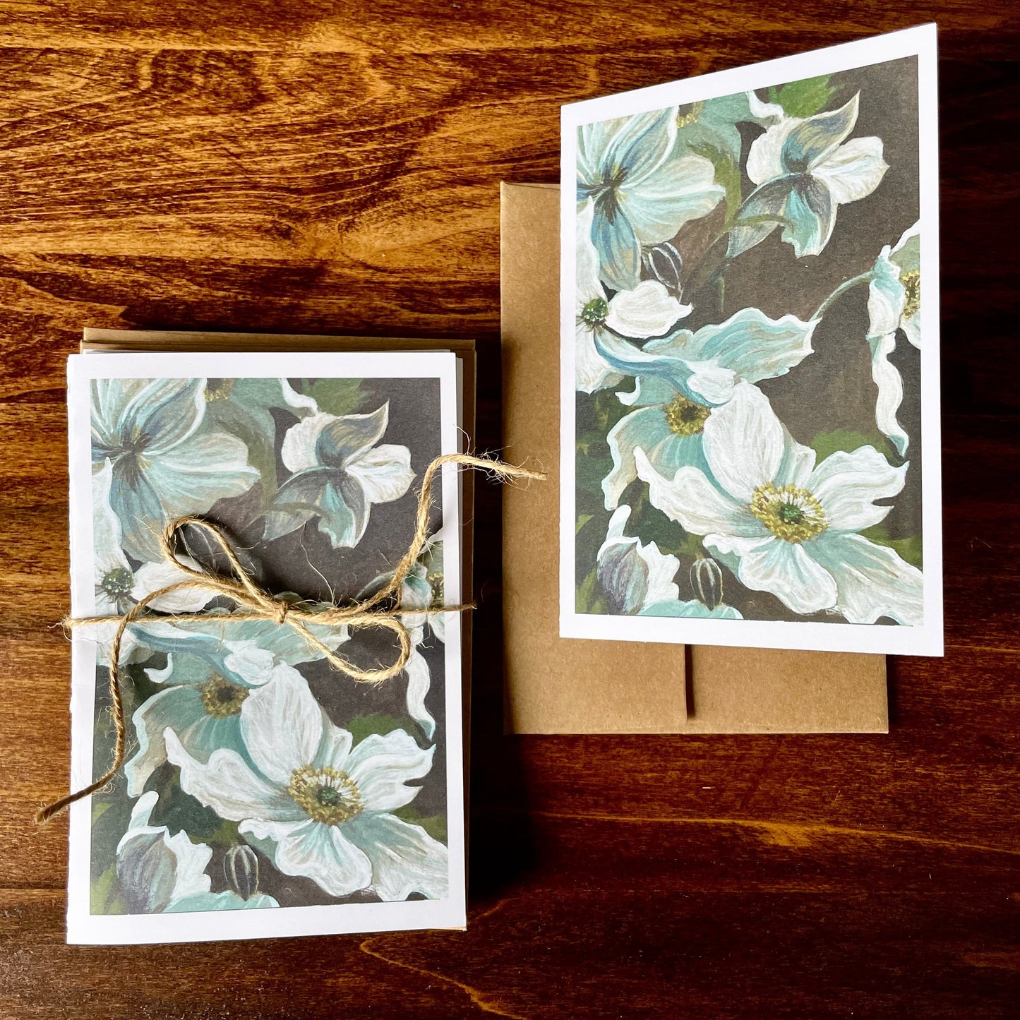 Flower CARD - SET OF 8