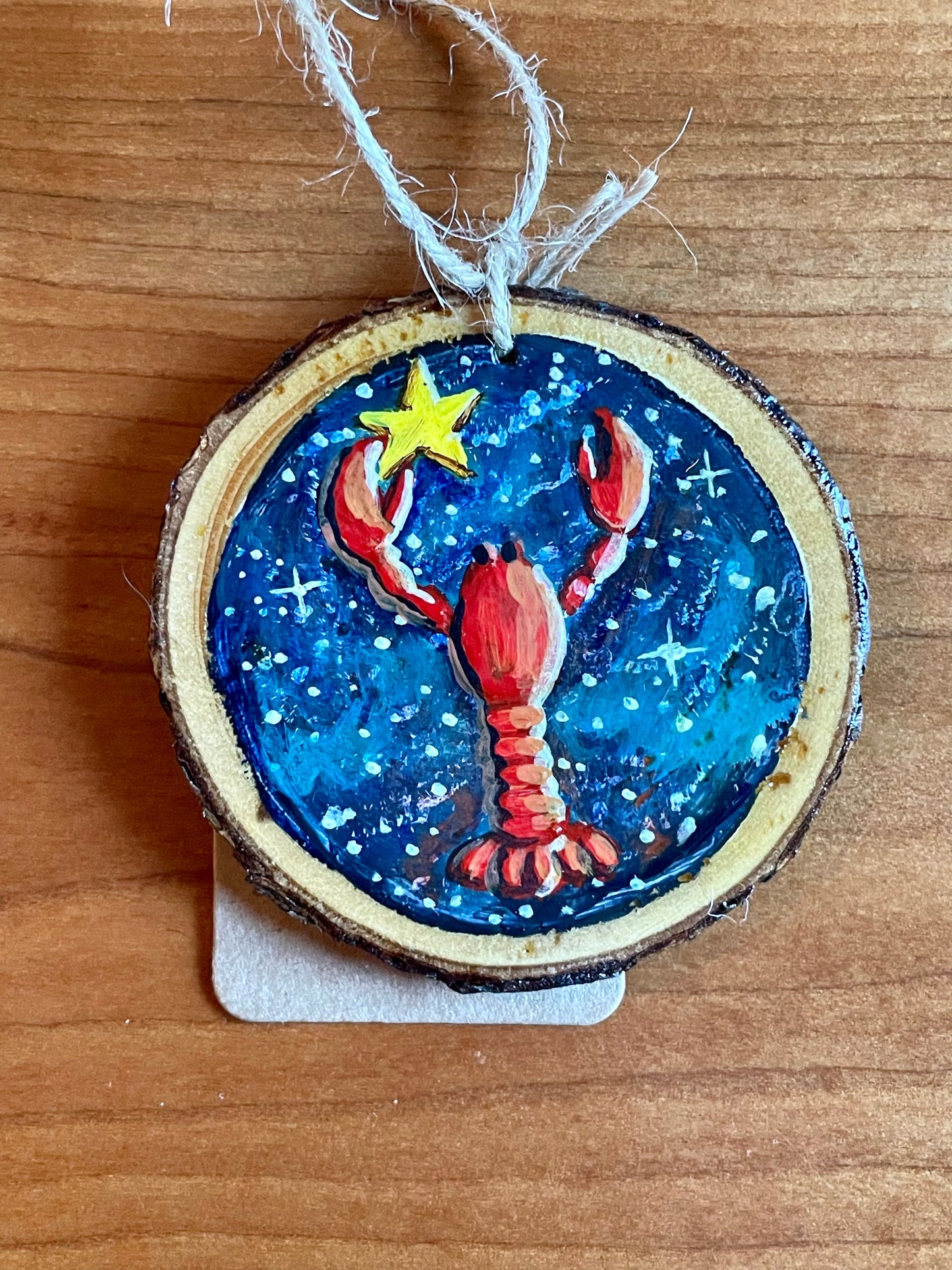 CHRISTMAS PRELUDE WOOD ORNAMENT