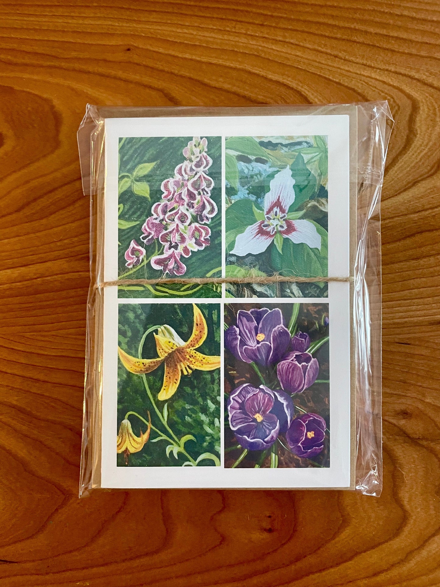 Flower CARD - SET OF 8