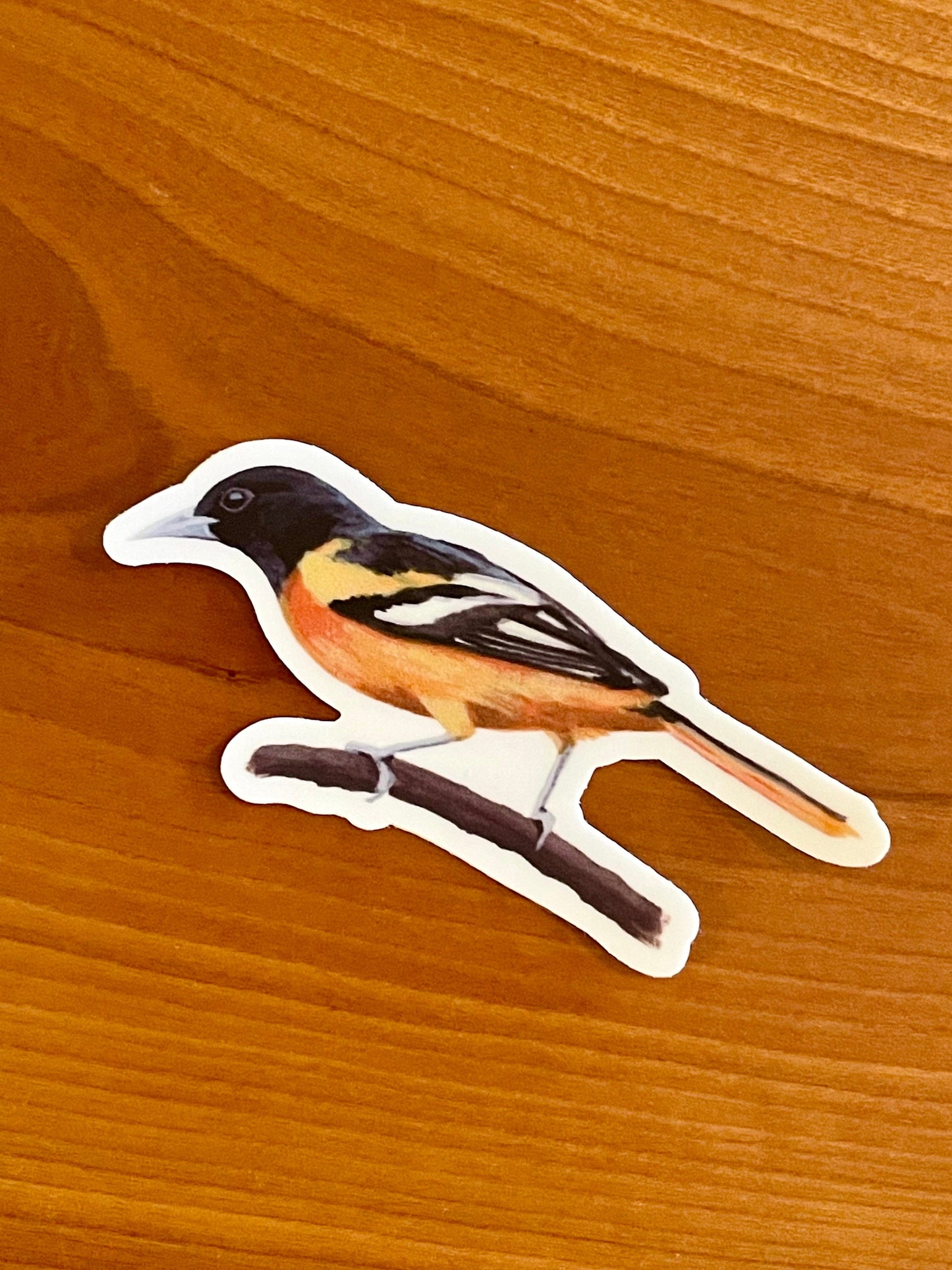 Baltimore Oriole 3” Sticker