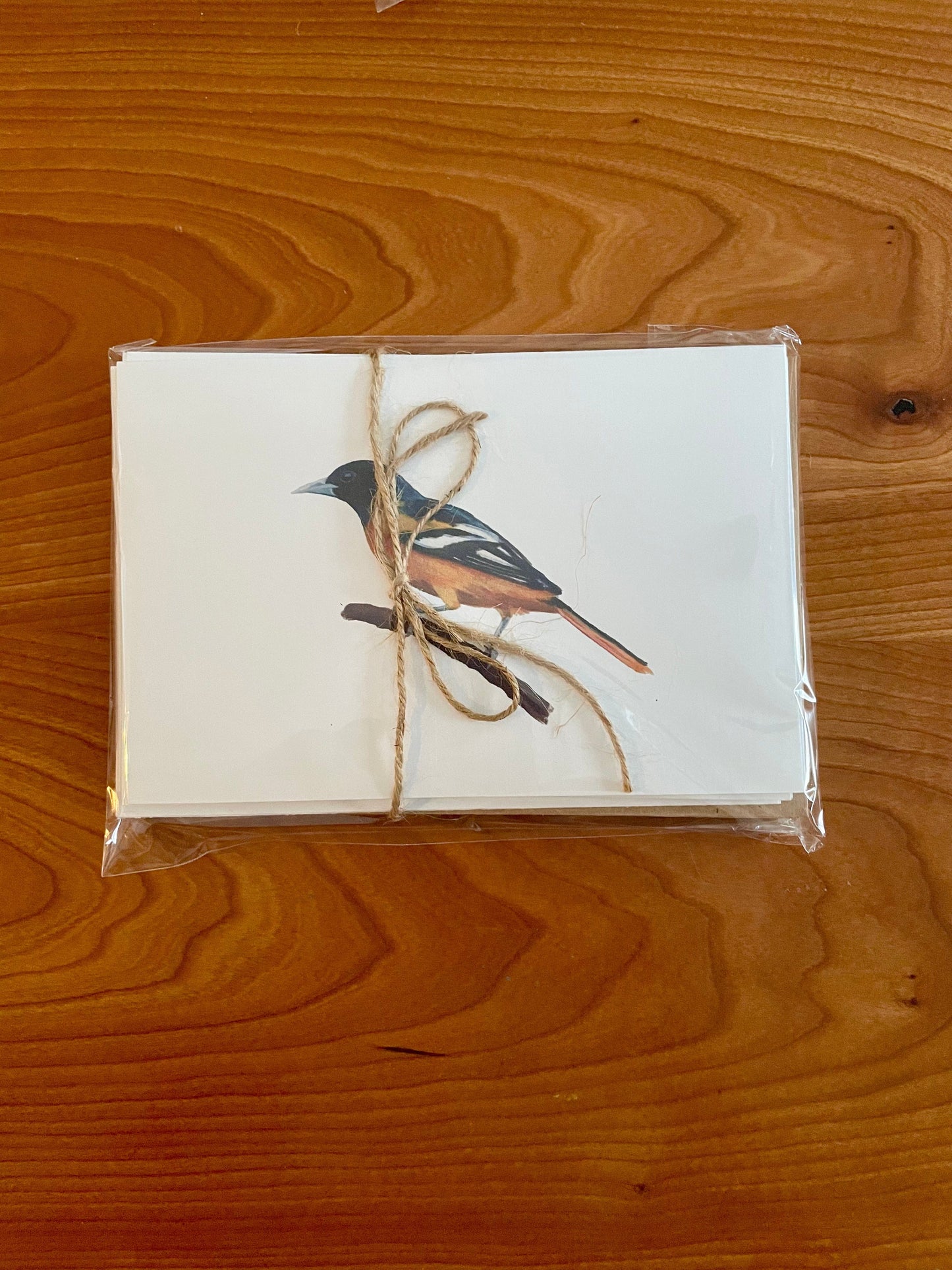 WILD BIRDS CARD - SET OF 8