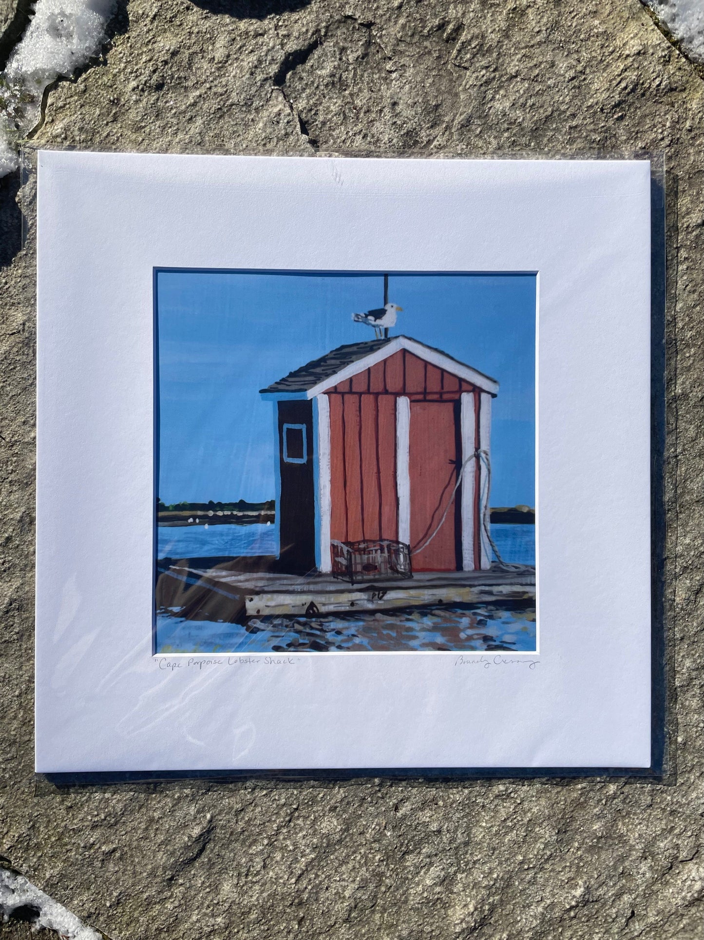 Cape Porpoise Lobster Shack Print