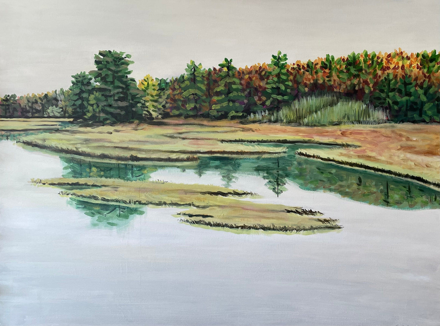 Kennebunk River- 36x48