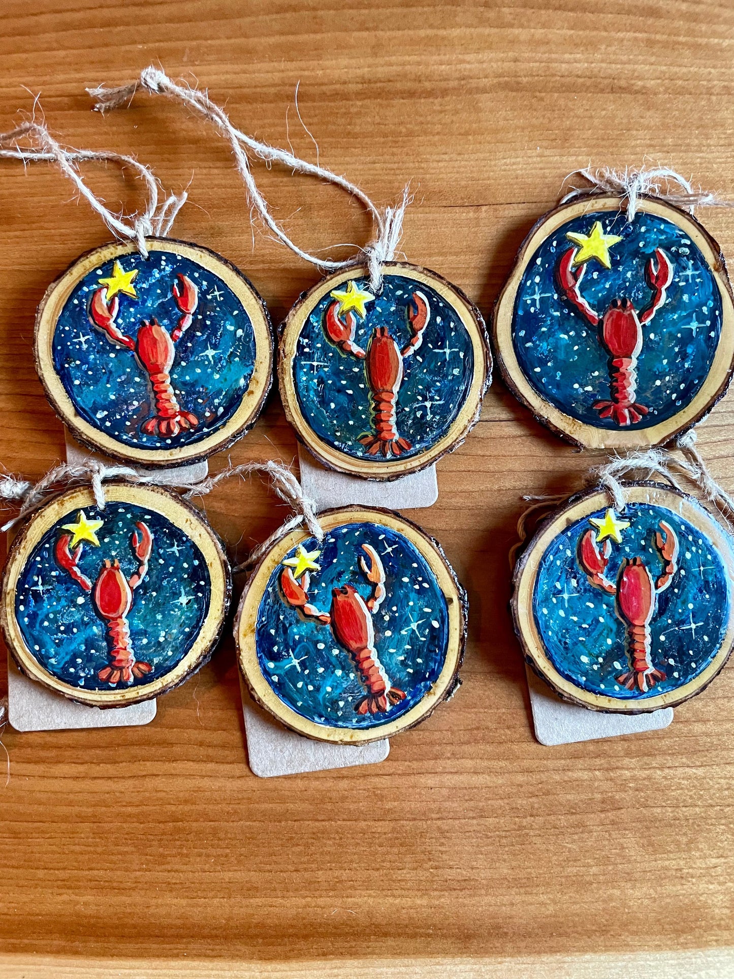 CHRISTMAS PRELUDE WOOD ORNAMENT