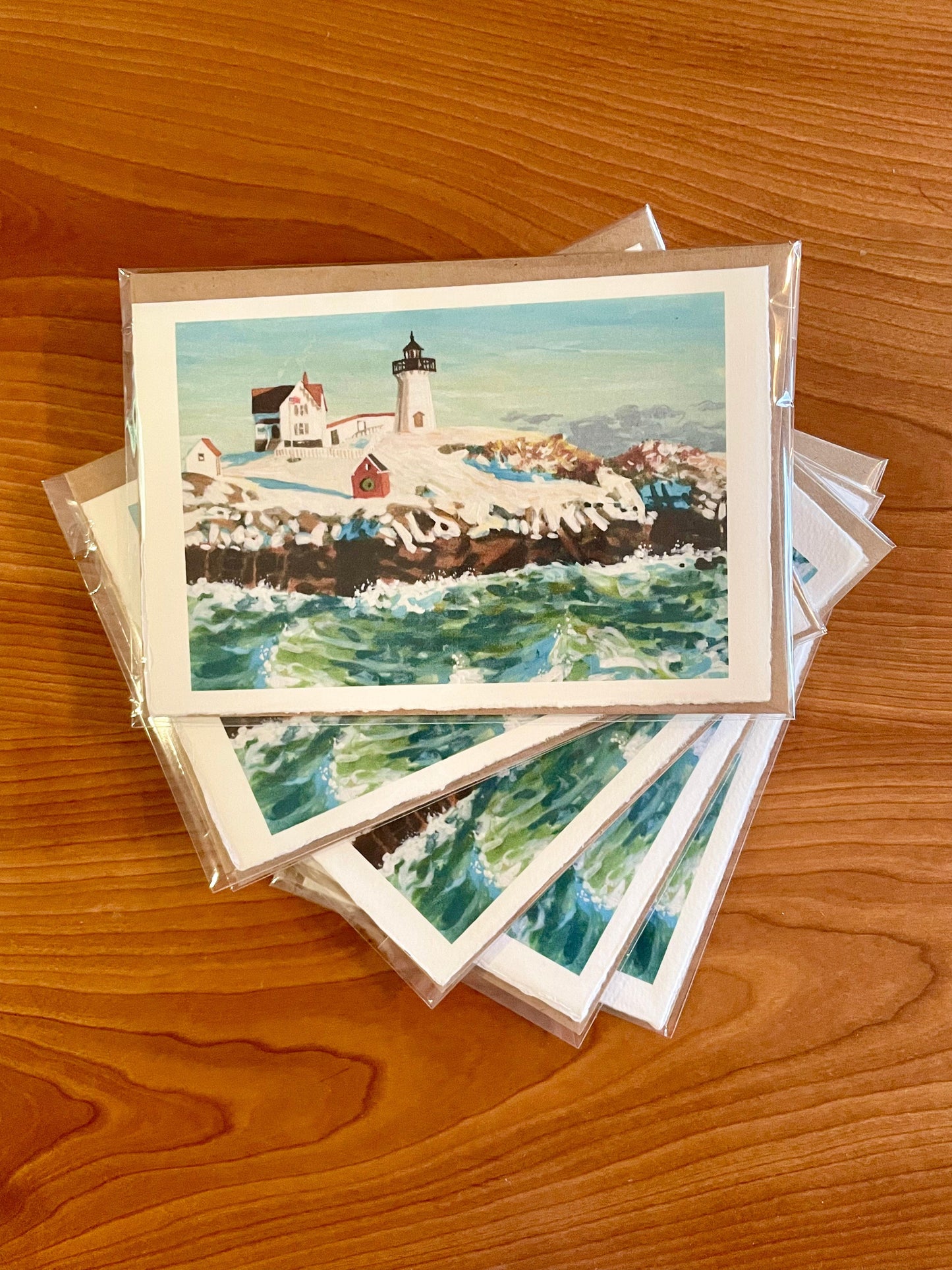 NUBBLE LIGHTHOUSE - Single card