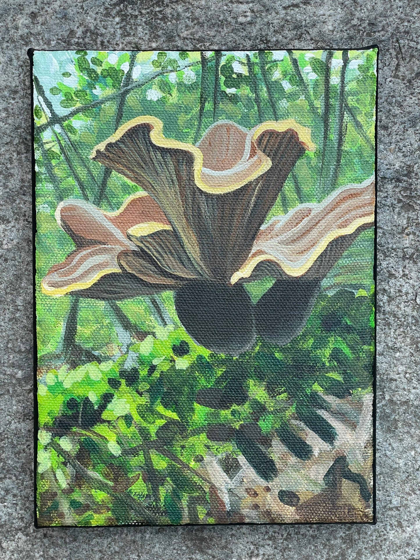 Velvet Pax Painting - 5x7