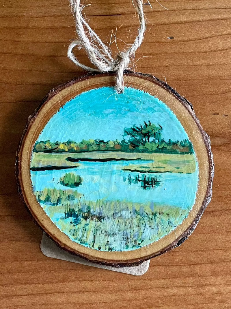 PARSONS BEACH WOOD ORNAMENT