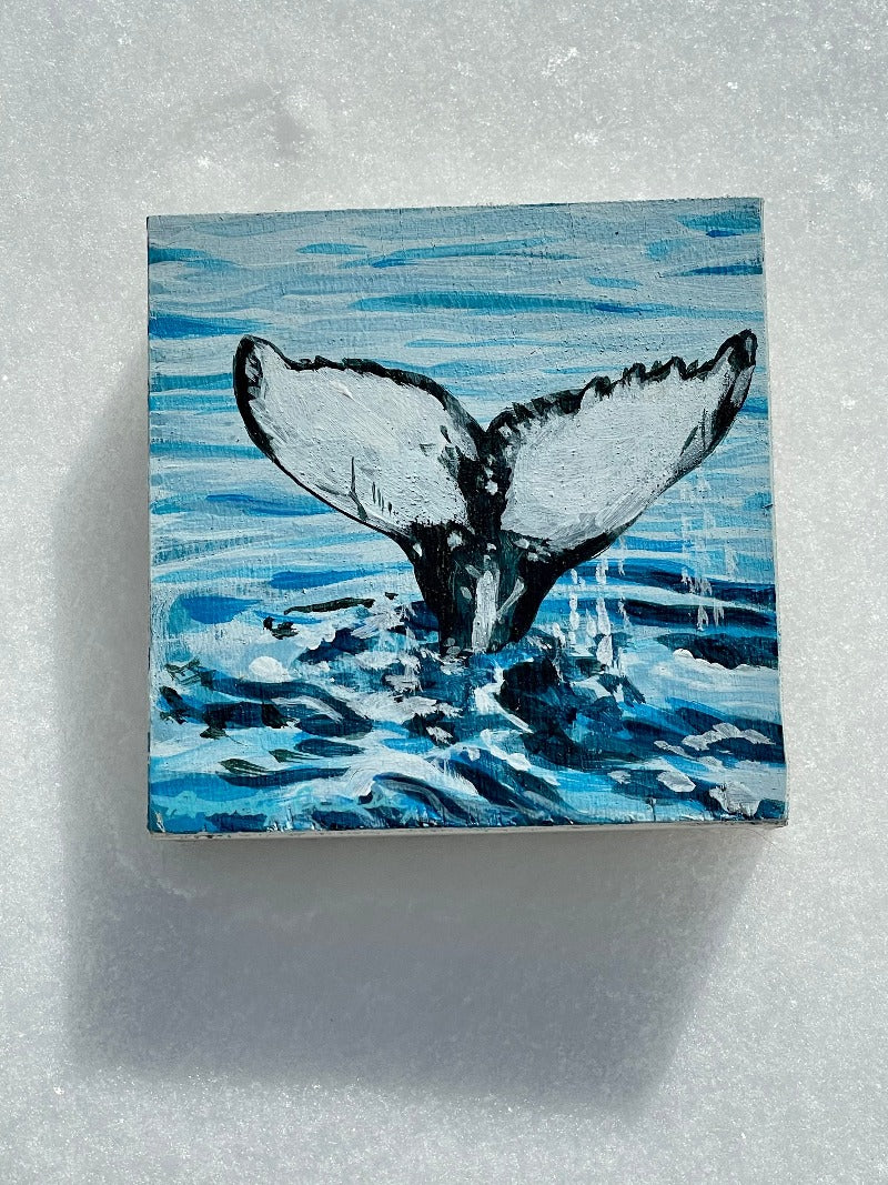 Whale Paintings - 4x4