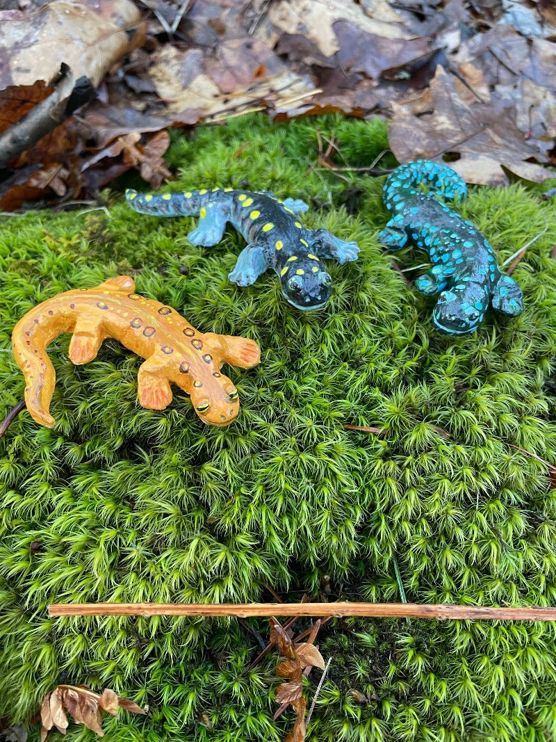 Salamander Clay Figurine
