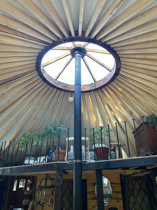 Yurt interior