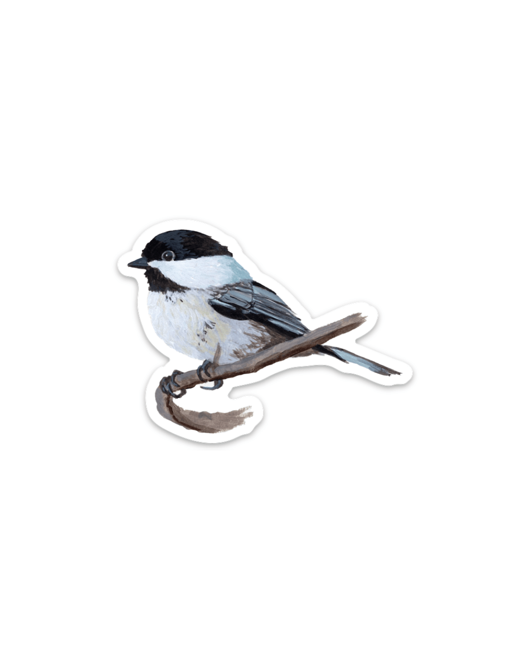 Year-round Maine Bird 3” Sticker