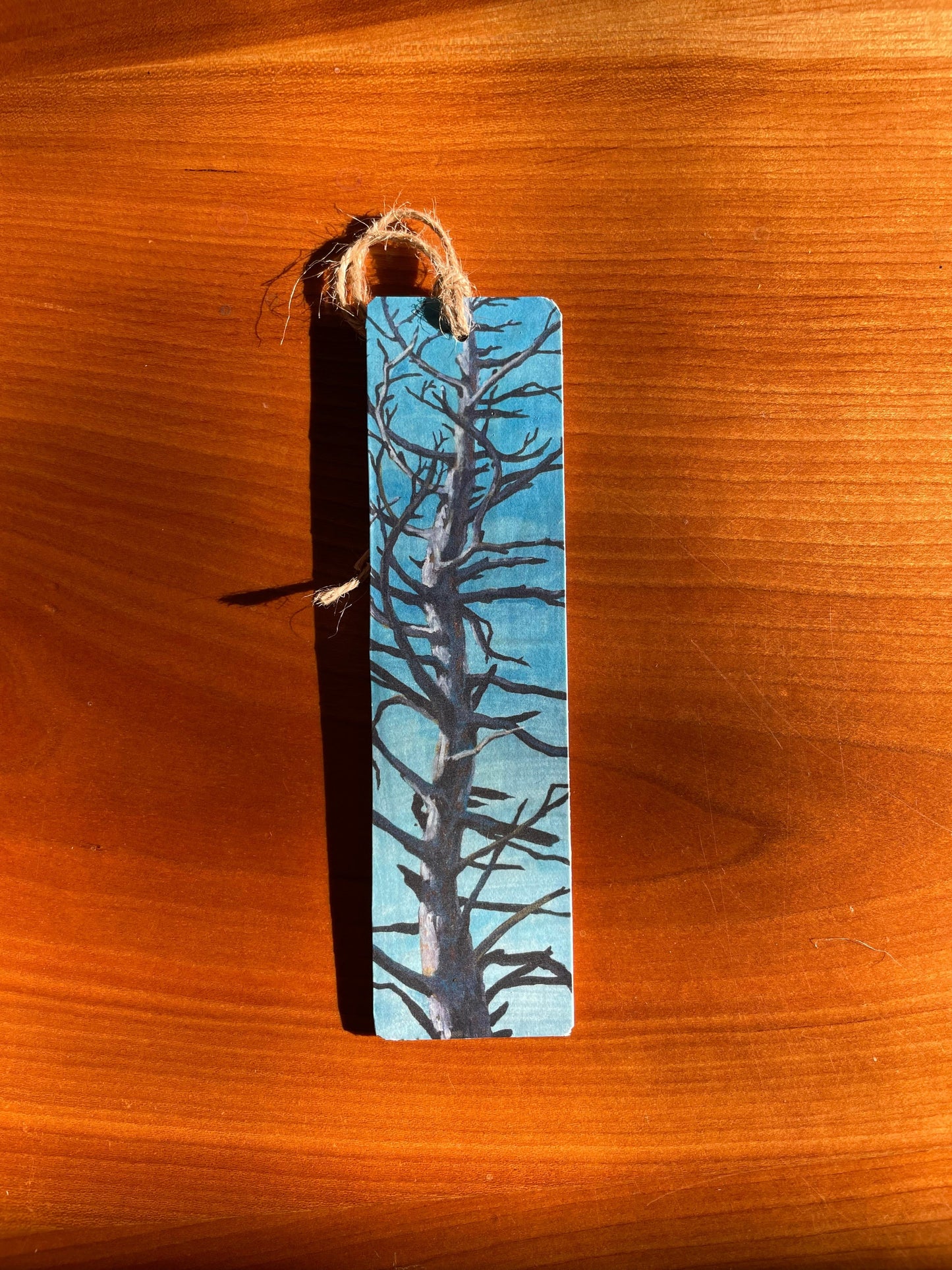 Old sentinel tree bookmark made by brandy cressey at florence farmstead maine