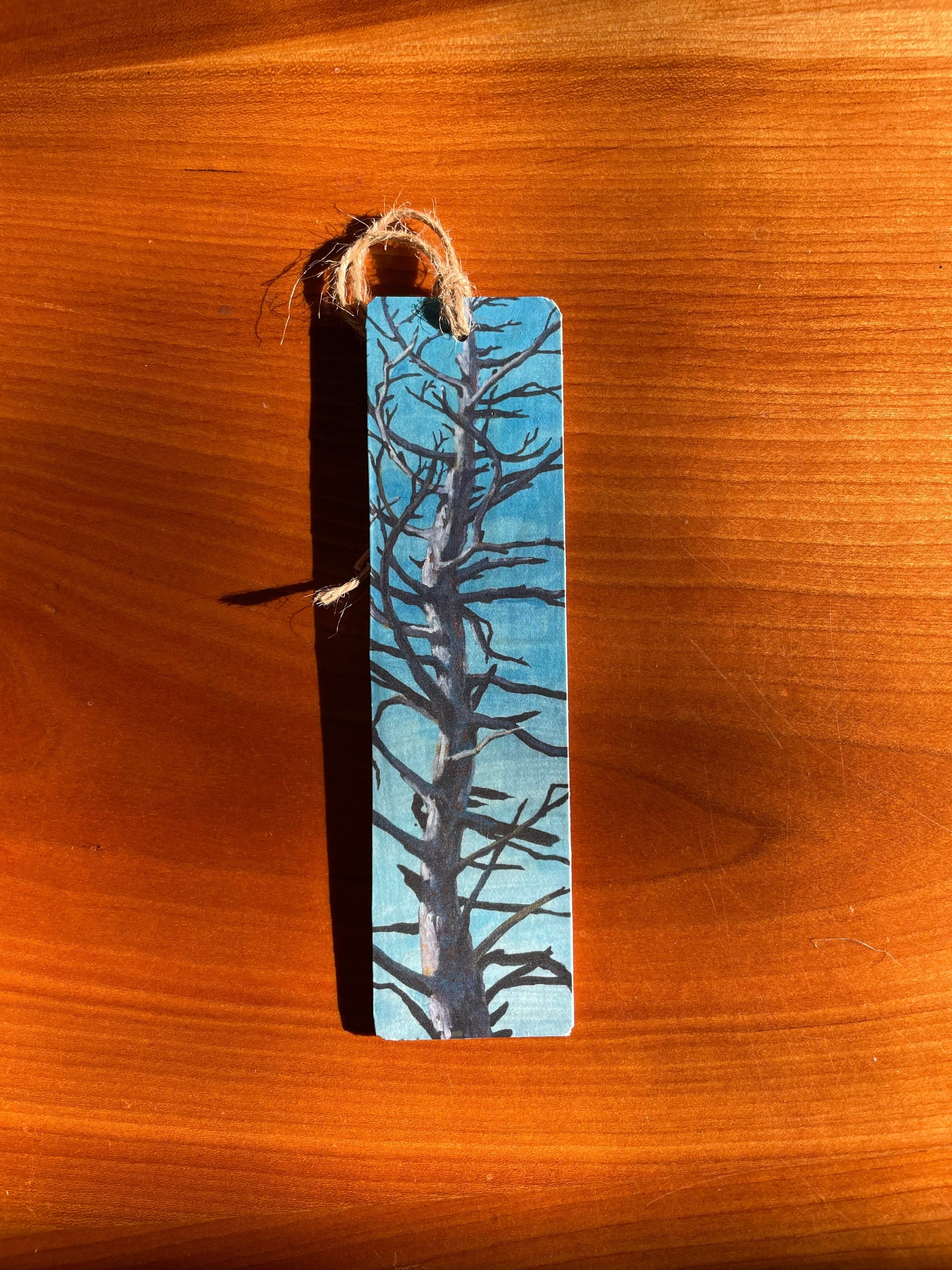 Old sentinel tree bookmark made by brandy cressey at florence farmstead maine
