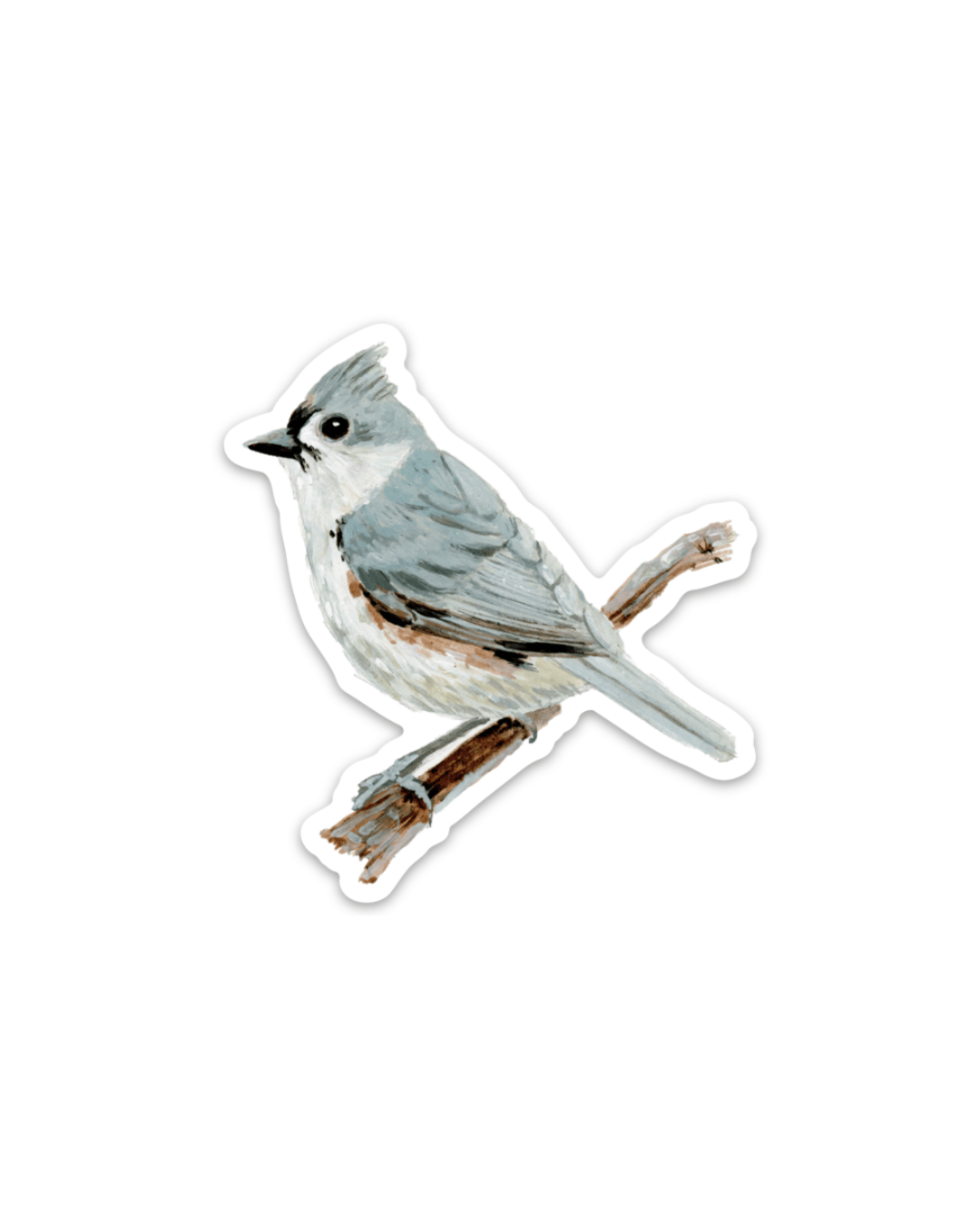 Year-round Maine Bird 3” Sticker