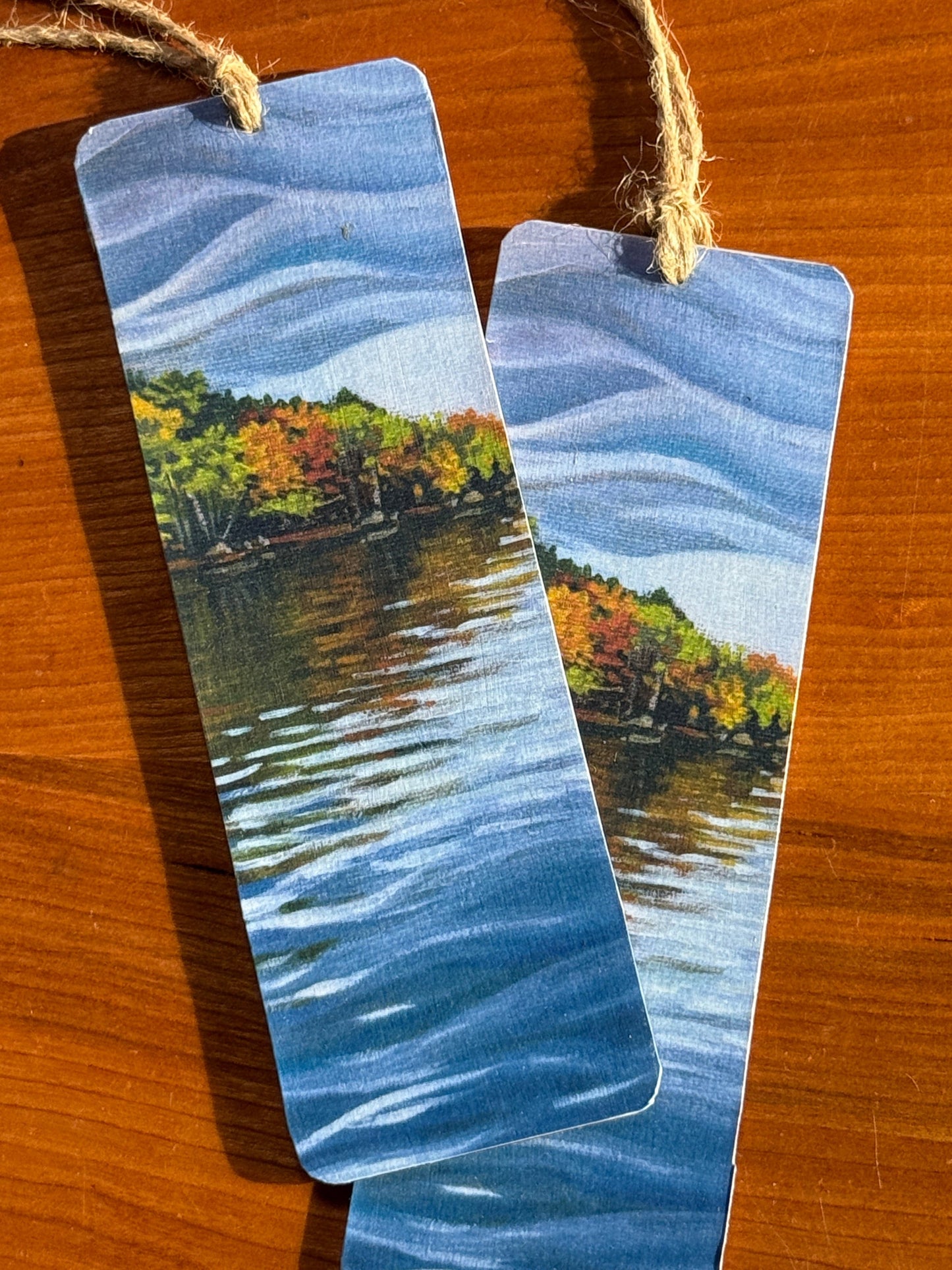 Land & Sea Handcrafted Wooden Bookmarks – Created from Nature inspired Originals