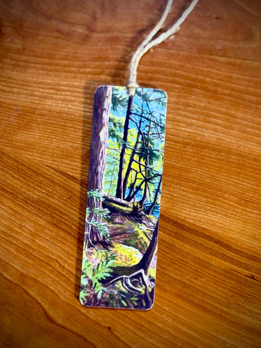 Land & Sea Handcrafted Wooden Bookmarks – Created from Nature inspired Originals
