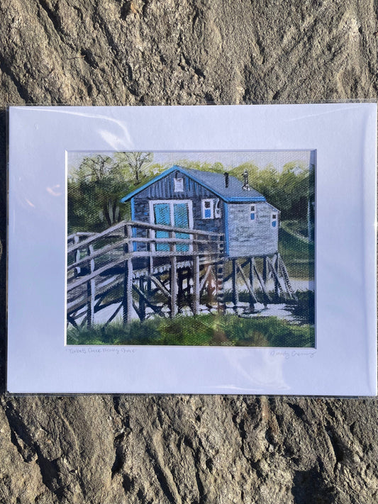 Turbat’s Creek Fish Shack Print