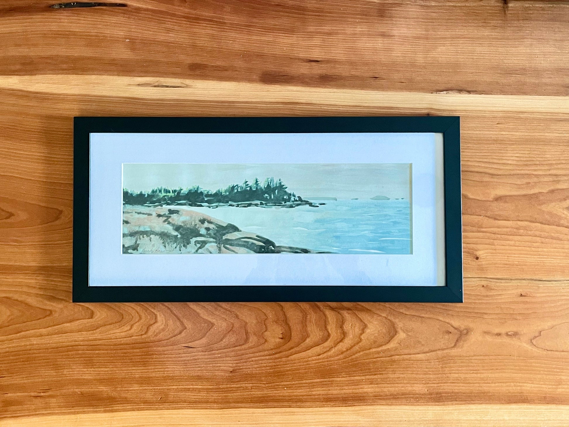 Deer Isle Maine watercolor by Brandy Cressey