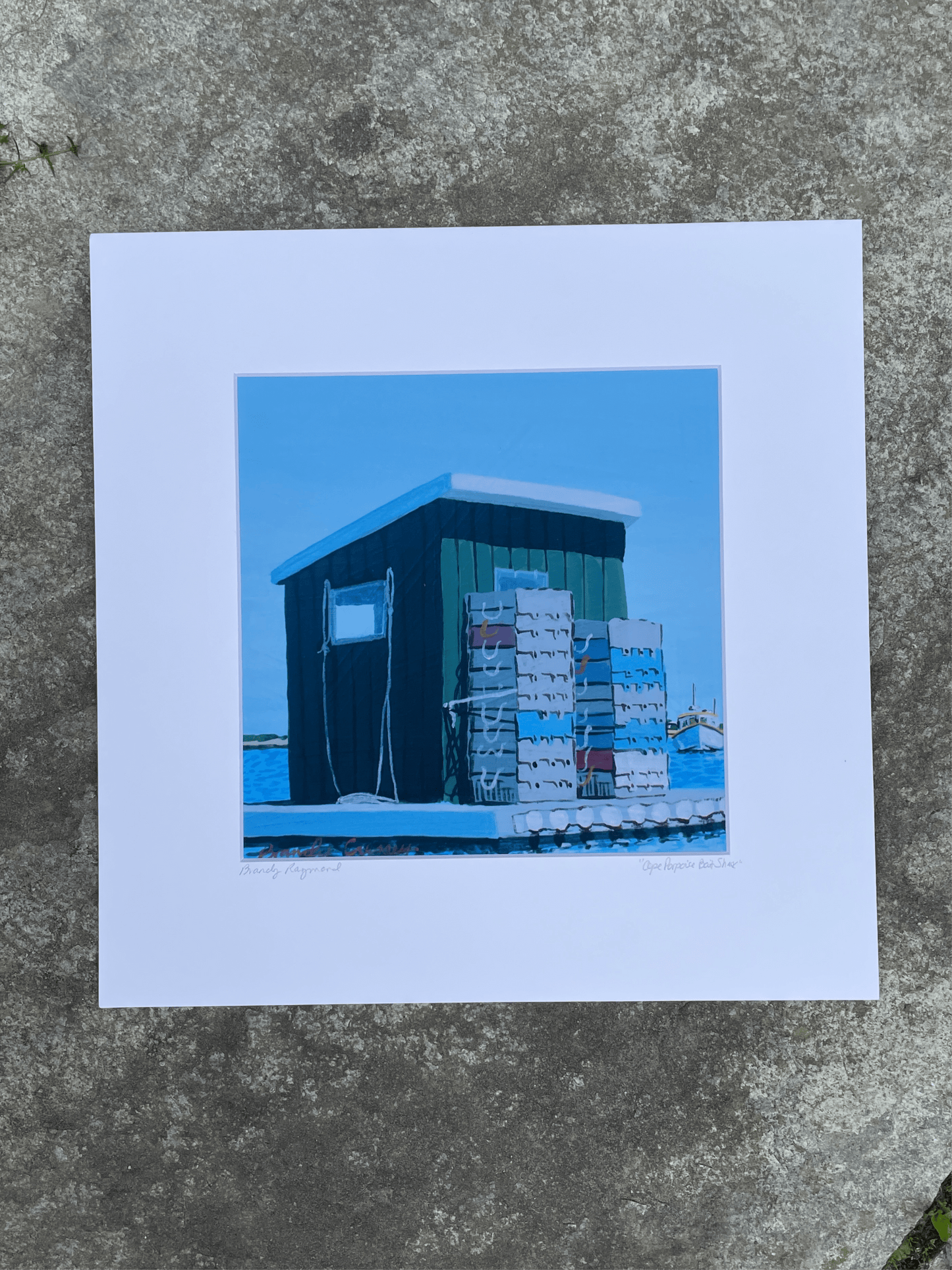 Seascape Prints - Matted