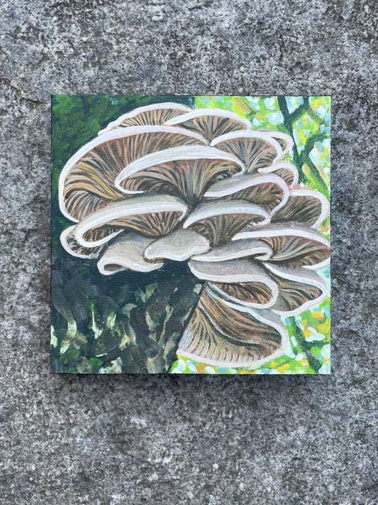 Oyster Painting - 5x5