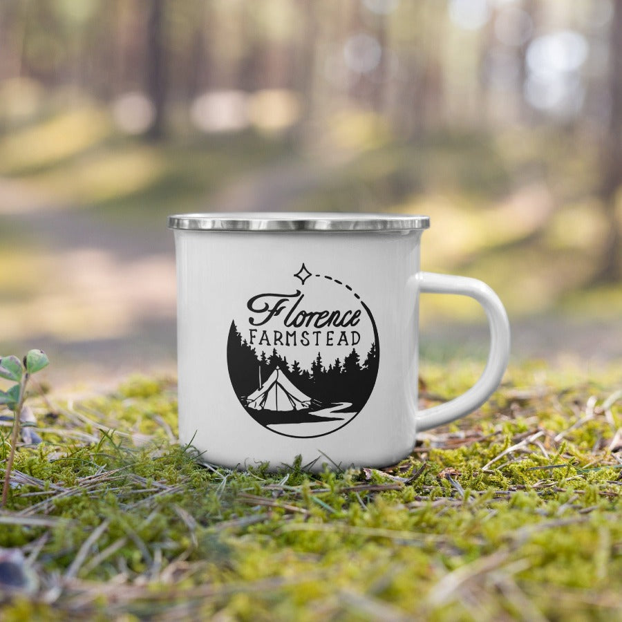 florence farmstead camp mug
