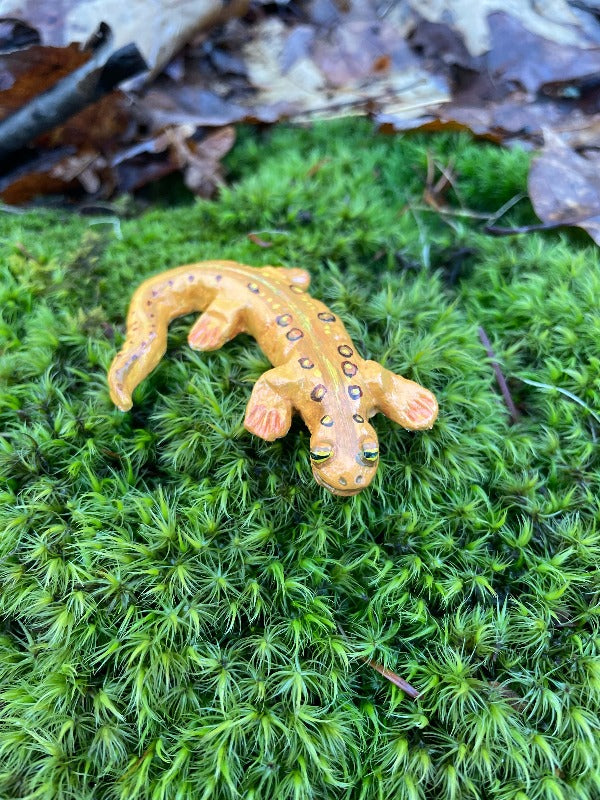 Salamander Clay Figurine
